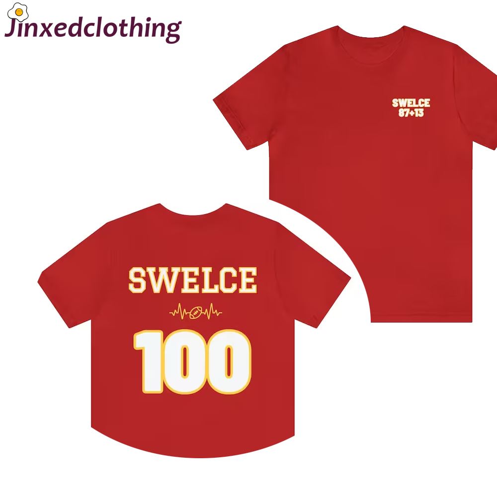 Official Taylor Swift Travis Kelce T-shirt Swelce Jersey Swift Chiefs Jersey 13 Swift Jersey Taylor Kansas City Shirt 87 T-shirt 